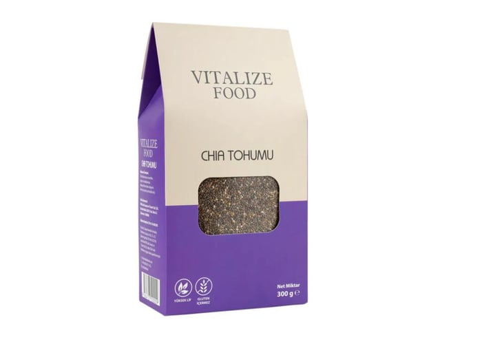 Chia Tohumu (Glutensiz, 300gr) - Vitalize