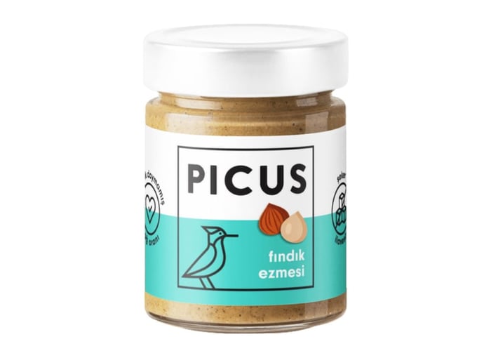 Fındık Ezmesi (195gr, Şekersiz) - Picus