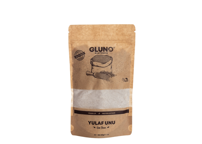 Glutensiz Yulaf Unu (250gr) - Gluno Glutensiz