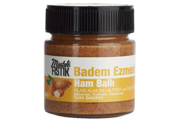 Ballı Badem Ezmesi (200gr) - Mıstık Fıstık