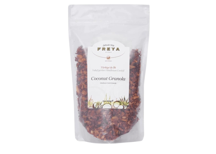 Hindistan Cevizi Granola (300gr) - Freya Gurme