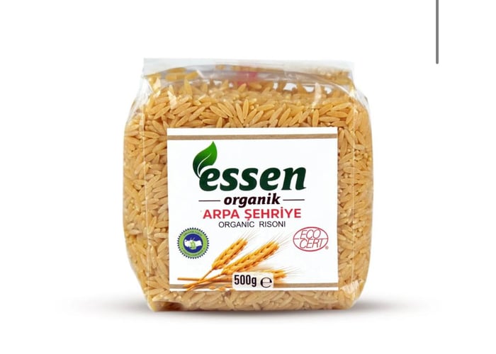 Organik Arpa Şehriye (500gr) - Essen Organik