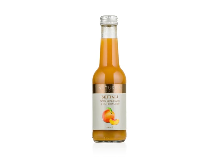 Şeftali Suyu (%100 Meyve, 250ml) - Naturca