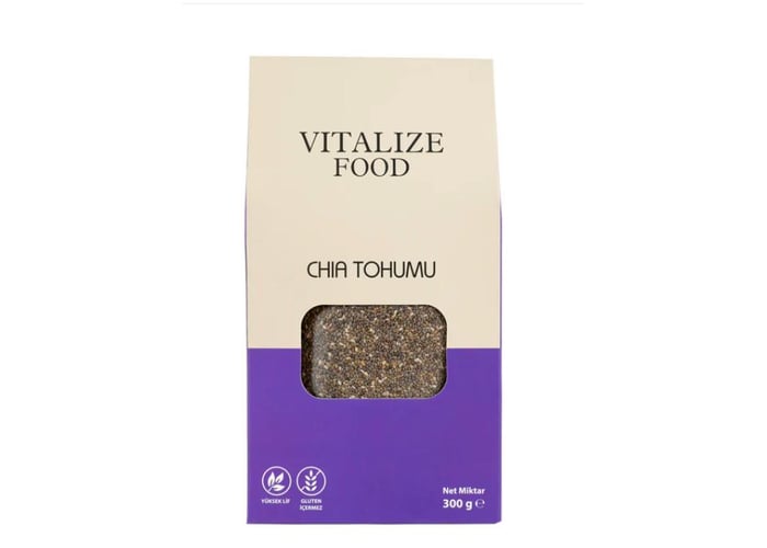 Chia Tohumu (Glutensiz, 300gr) - Vitalize