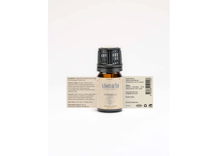 Organik Citronella Uçucu Yağı (5ml) - Vienurla