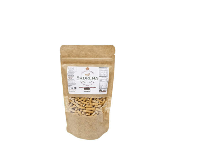 Glutensiz Zerdeçallı Makarna (Vegan, Yüksek Protein ve Lif, 200gr) - Sadrena