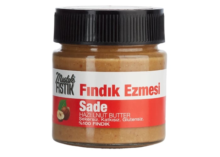 Şekersiz Fındık Ezmesi (200gr) - Mıstık Fıstık