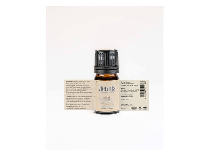 Organik Selvi Uçucu Yağı (5ml) - Vienurla