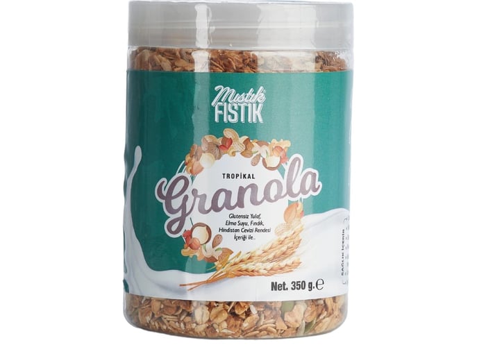 Tropikal Granola (350gr) - Mıstık Fıstık