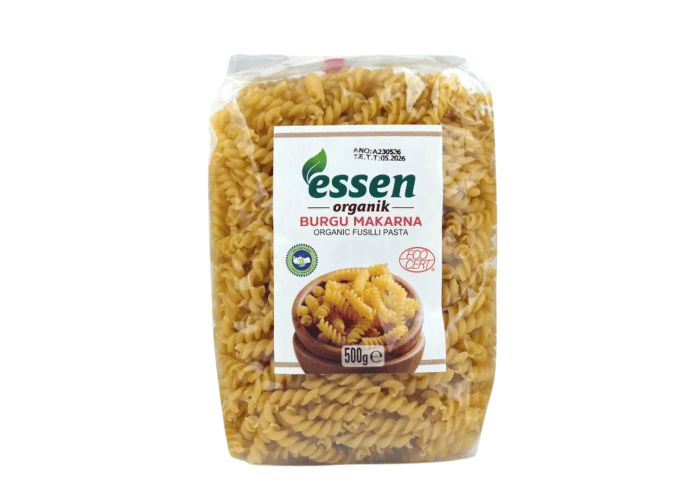 Organik Burgu Makarna (500gr) - Essen Organik