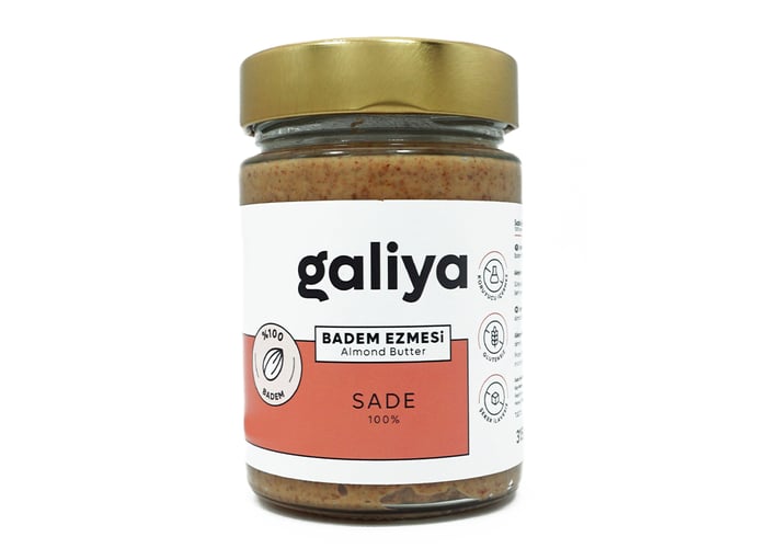 Badem Ezmesi (315gr, %100 Badem) - Galiya