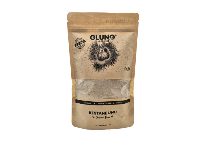 Glutensiz Kestane Unu (250gr) - Gluno Glutensiz