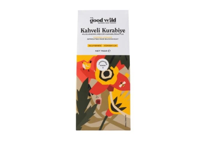 Kahveli Kurabiye (Karabuğday/Greçka, 75gr) - Good Wild