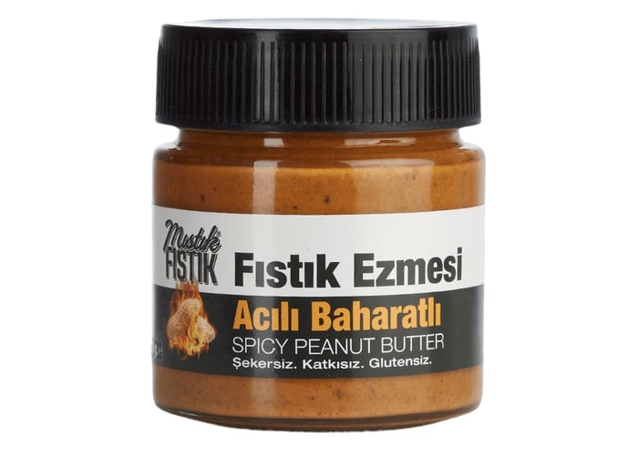 Acılı Baharatlı Fıstık Ezmesi (200gr, Zengin Baharat Çeşidi) - Mıstık Fıstık