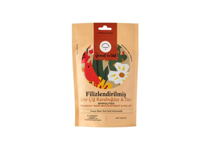 Filizlendirilmiş Çıtır Çiğ Karabuğday Darı (150gr) - Good Wild